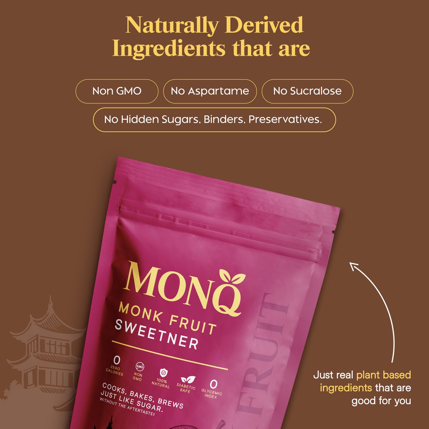 Monq - Monk Fruit Sweetner